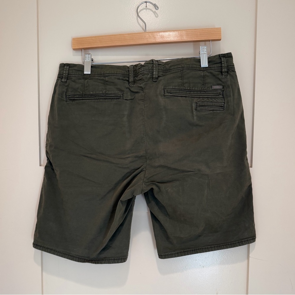 Rodd & Gunn Olive Green Chino Shorts Men’s 32 Stretch Cotton Casual Summer - Picture 8 of 8